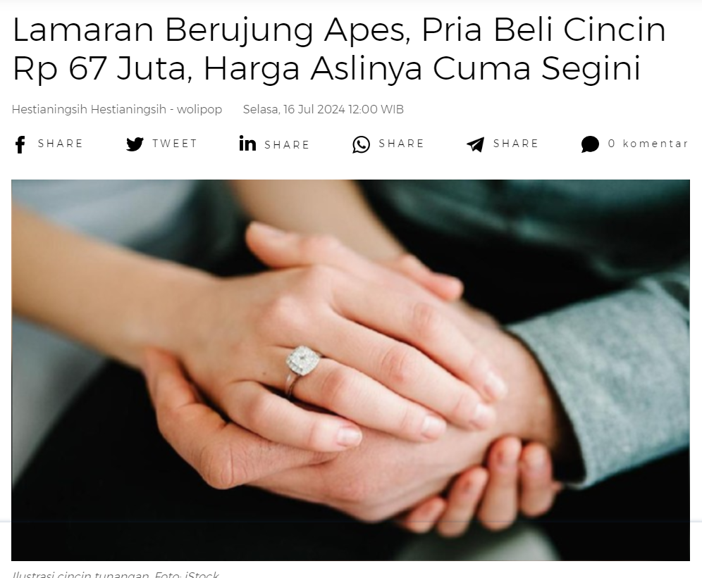penipuan cincin